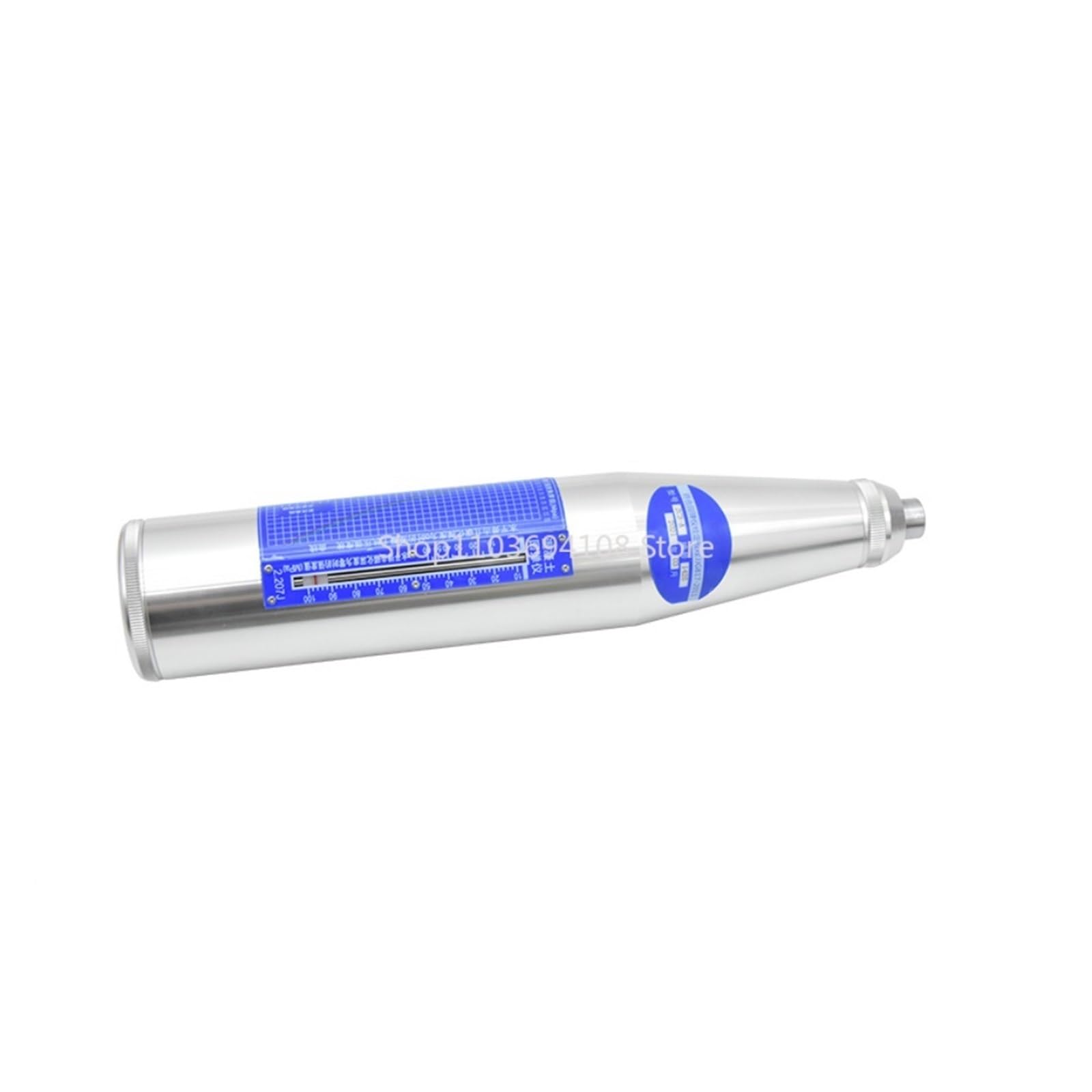 Merhovo One Color Testing Hammer, Zc3 Concrete Test Hammer Strip Hardness Tester Zc3-A Silver Rebound Mortar