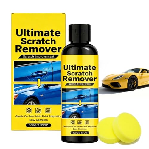 Nano Polix Scratch Remover Quick Fix Removal Paste for Deep Scratches NanoPolix Scratch Remover All Paint Colors Polishing Kit 100g/3.53oz (1)