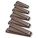 Door Stopper (5 Pack) Heavy Duty Rubber Door Stop - Gaps up to 1.2 Inches - Holds Doors Open on Any Surface to Prevent Lock-Outs - by KGS Home & Office Essentials