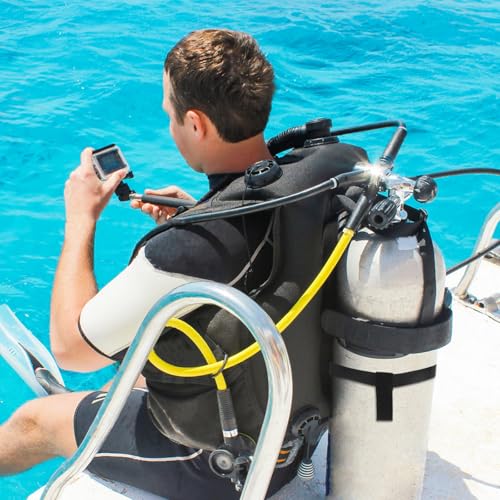 Banda para tanque de buceo de 6 L ajustable ideal para exploración de cuevas marinas 5