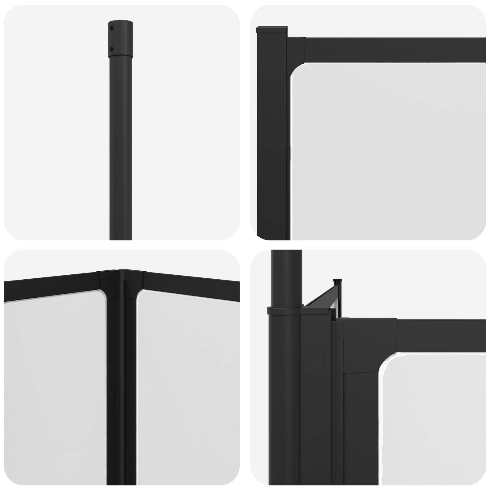Mampara de ducha de 120 x 70 x 137 cm, plegable, color blanco, aluminio, para baños pequeños, mampara de ducha, accesorio de bañera, protección contra salpicaduras plegable