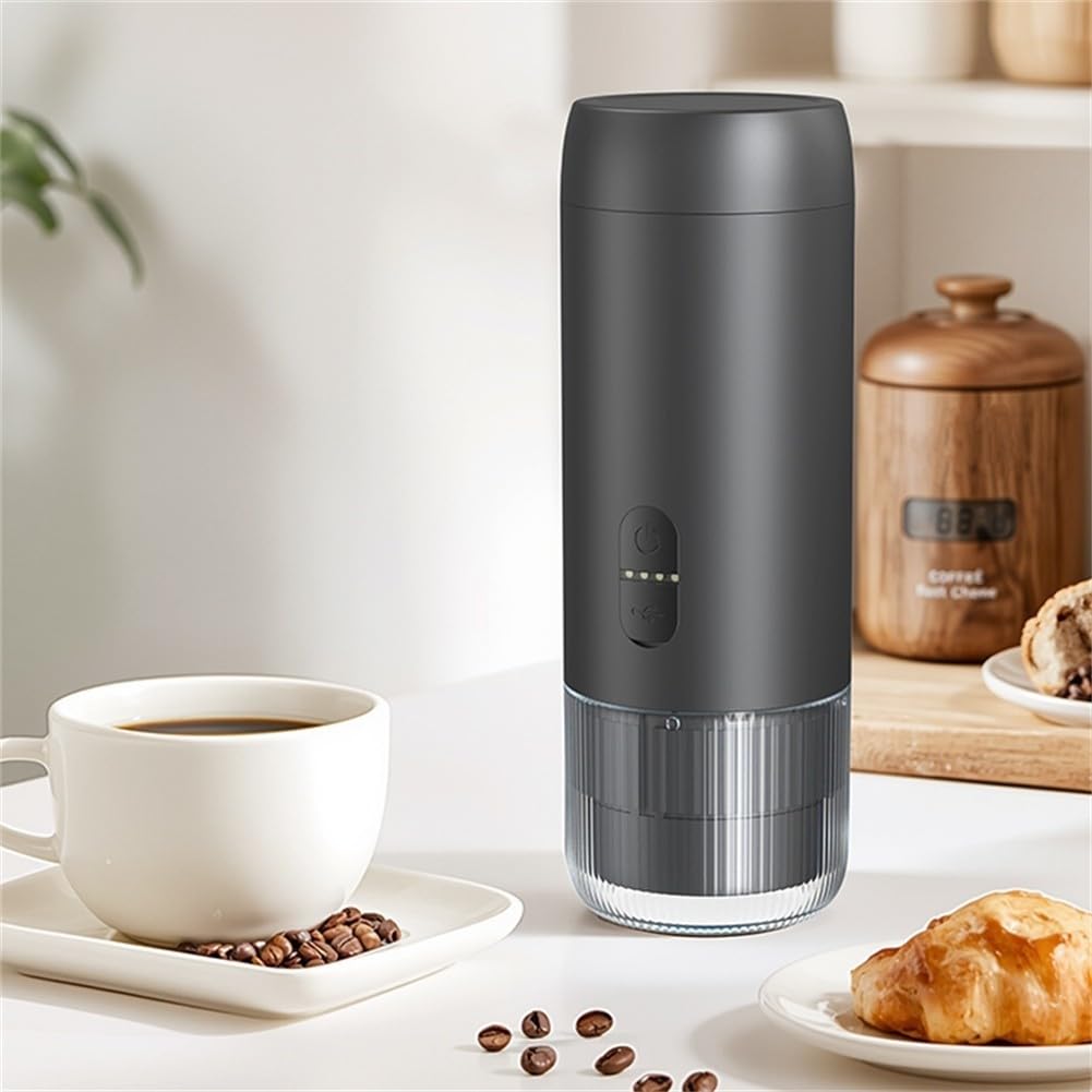 Macchina da caffè compatta 21cm ABS Design leggero