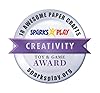 Crafty Mother 18 Awesome Paper Crafts Arts and Crafts Supplies – Award Winning Crafts for Kids Ages 4-8 Toddler Activities -Fun and Educational Kids Art Supplies Promote Motor Skills, Problem Solving #1