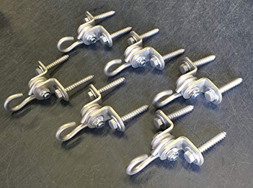 2 Hole Medium Duty Swing Hangers w/Bolts (Set of 6)