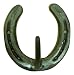 Natural Cast Iron Western Single Horseshoe Hook for the Wall w/token