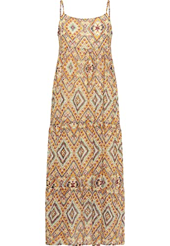 Robe maxi à bretelles spaghetti robe longue d'été fluide et légère pour femme