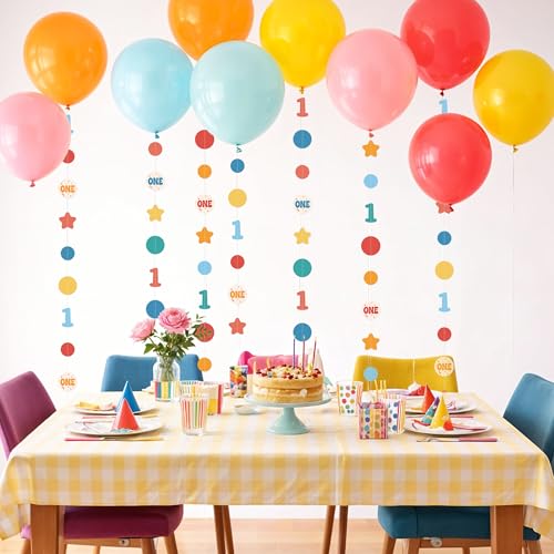 Kriyokiaa Fun To Be One Hanging Banner Garland, 6 Pcs Party Decor by Kriyokiaa - Used condition - Image 5