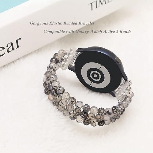 Miniatura 2 de KAI Top - Correa elástica para reloj de 0.78pulgadas (20mm), pulsera femenina para Samsung Galaxy Watch 5 BandWatch 4 Band 40mm 44mm, Watch 5 Pro