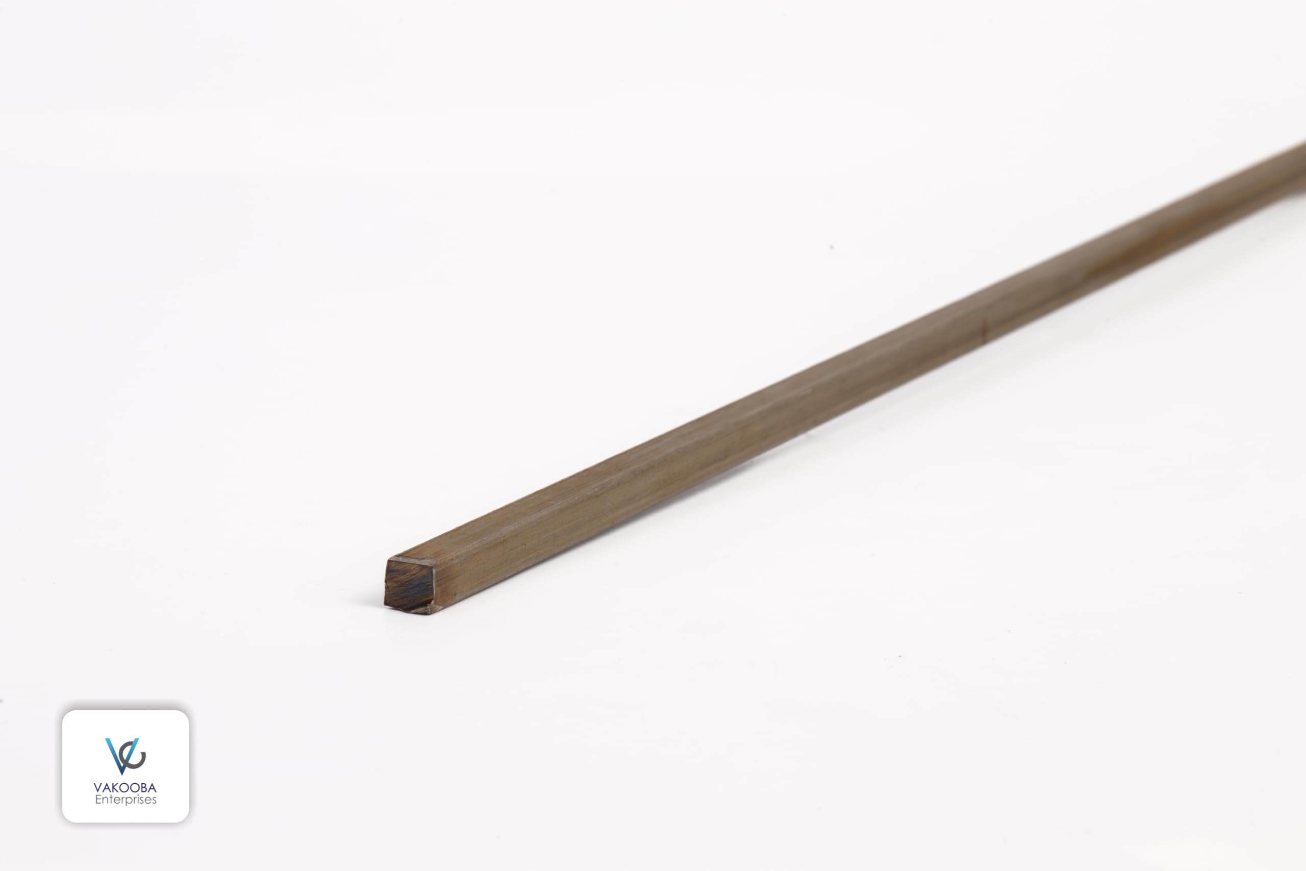 VAKOOBA 5mm x 300mm Length x 5 pcs Steel Solid Square Rod Stick 1