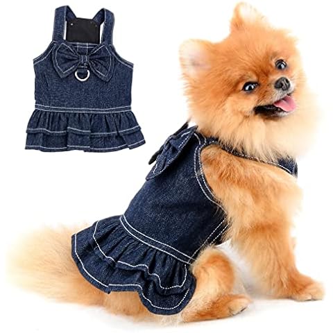 PAIDEFUL Arnés Vestido para Perros Pequeños Cover