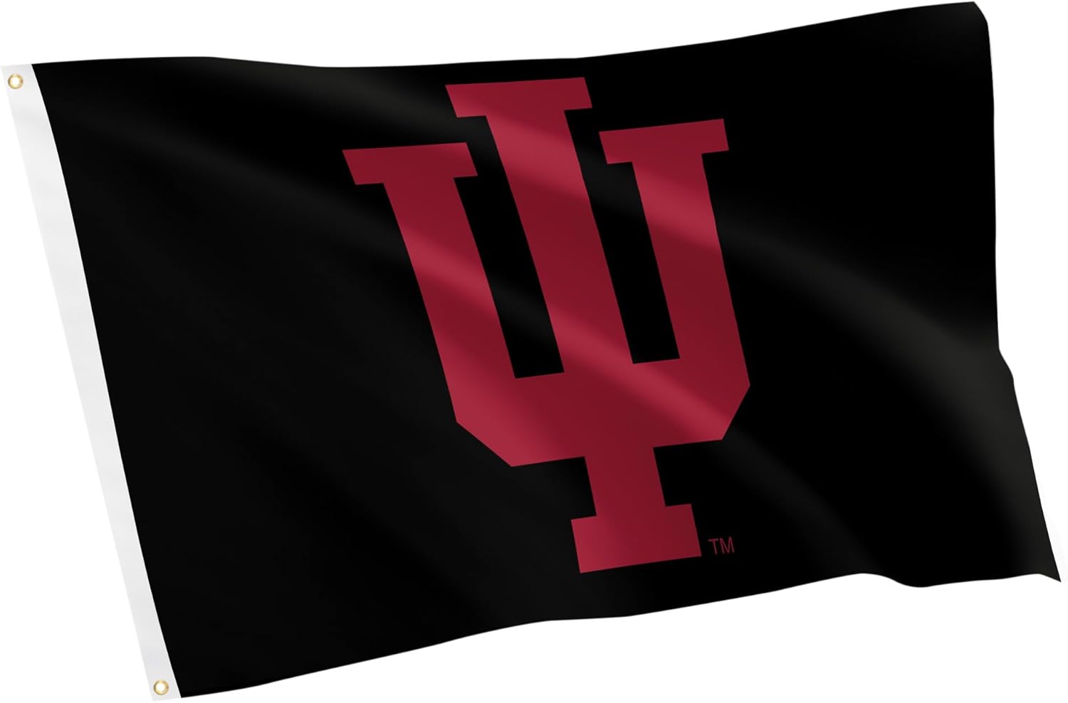 Desert Cactus Indiana University IU Flag - 3 x 5 Feet Hoosiers Banner, Indoor/Outdoor Durable Fabric, 100% Polyester Design (Style H)