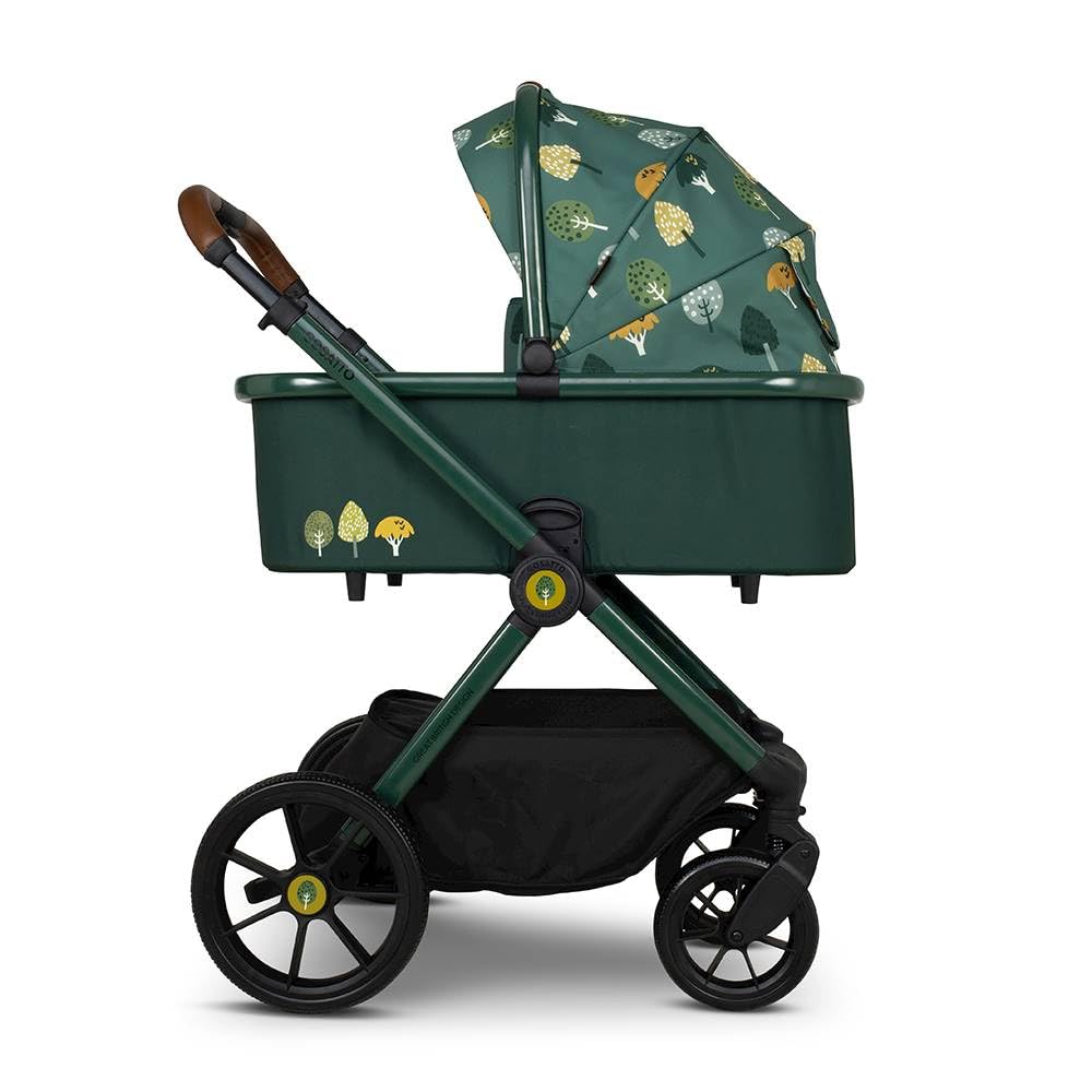 Cosatto Giggle 4 Travel System Everything Bundle | Carrozzina, passeggino, navicella e borsa, seggiolino auto e base | nascita 4 anni, i-size gruppo 0 | pieghevole compatto, coprigambe, borsa