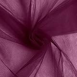 Tulle Fabric Bolt Roll - 54' x 40 yards | Plum | 1 Pc.