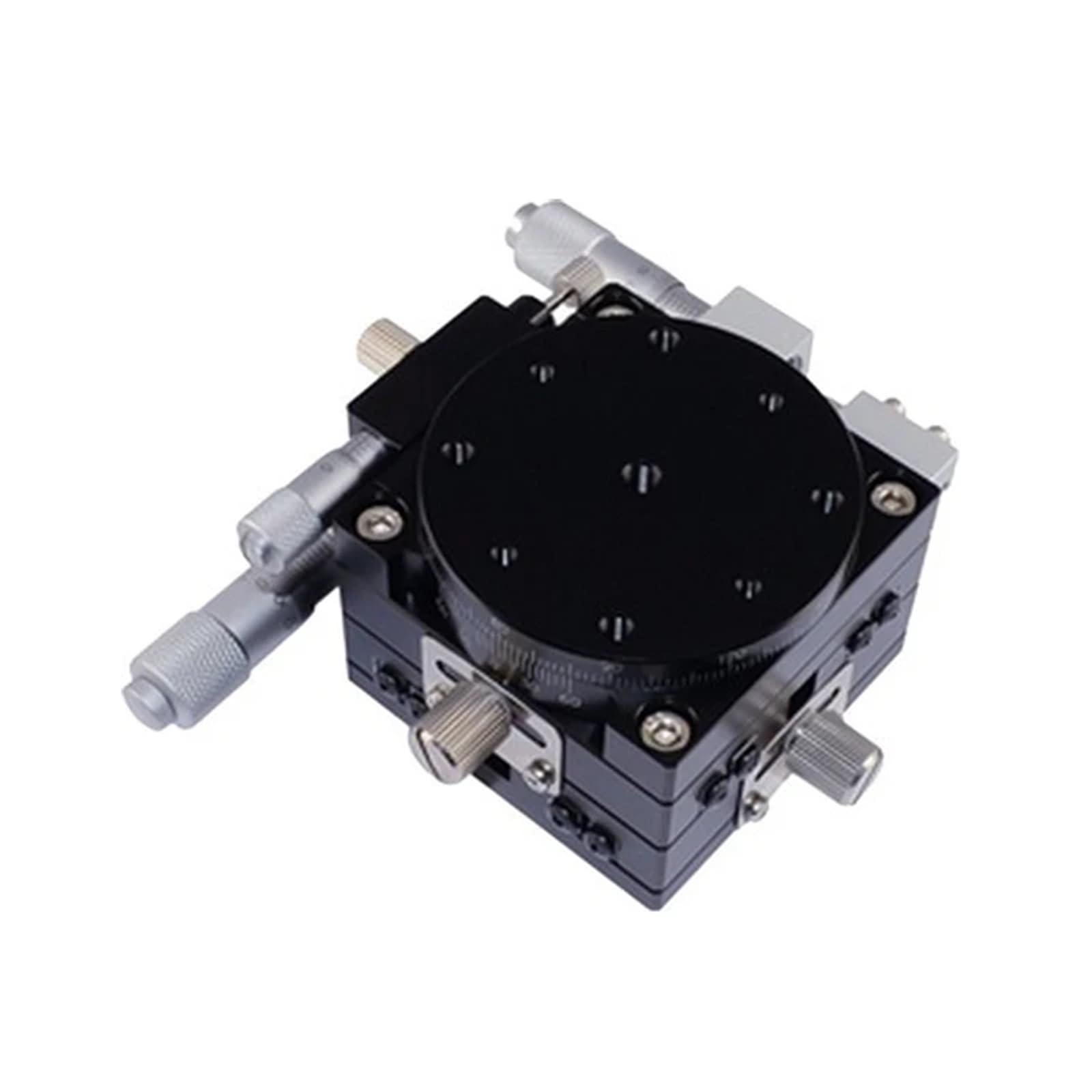 MYXJGNAIY XYR Axis Diameter 60mm Knob Micrometer Sliding Stage Guide Rail Type Platform Manual Displacement Sliding Table LSP60-LM