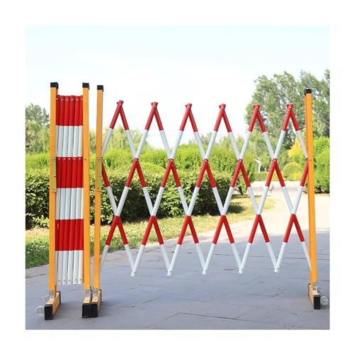 Garde-corps industriel rouge et blanc 1,2 x 10 m haute résistance