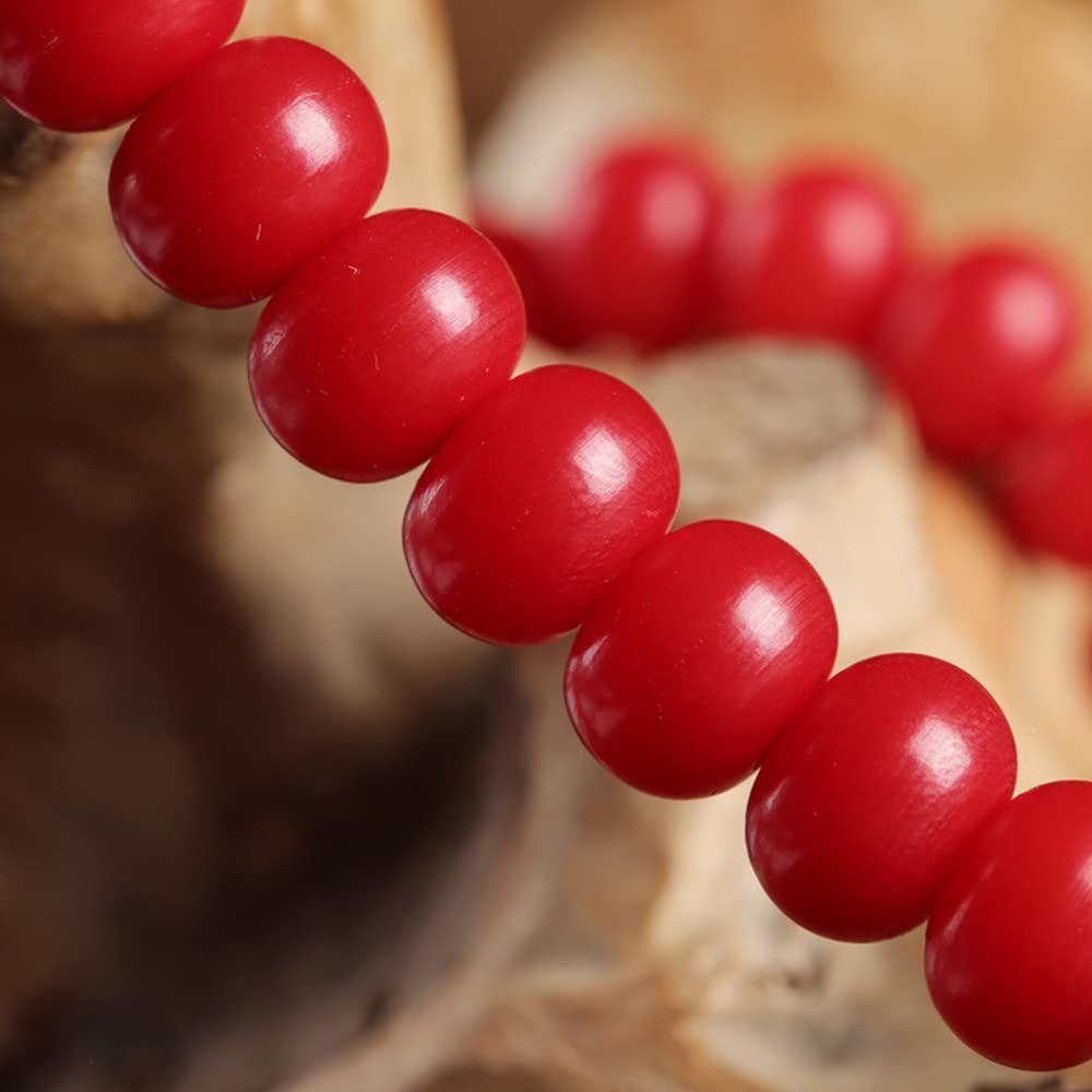 Bracciale Avvolto con Perline Naturali Bodhi 108 Collana