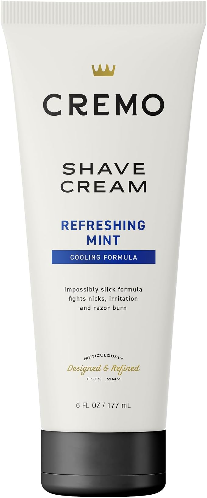 Cremo Cooling Shave Cream, 6 fl oz