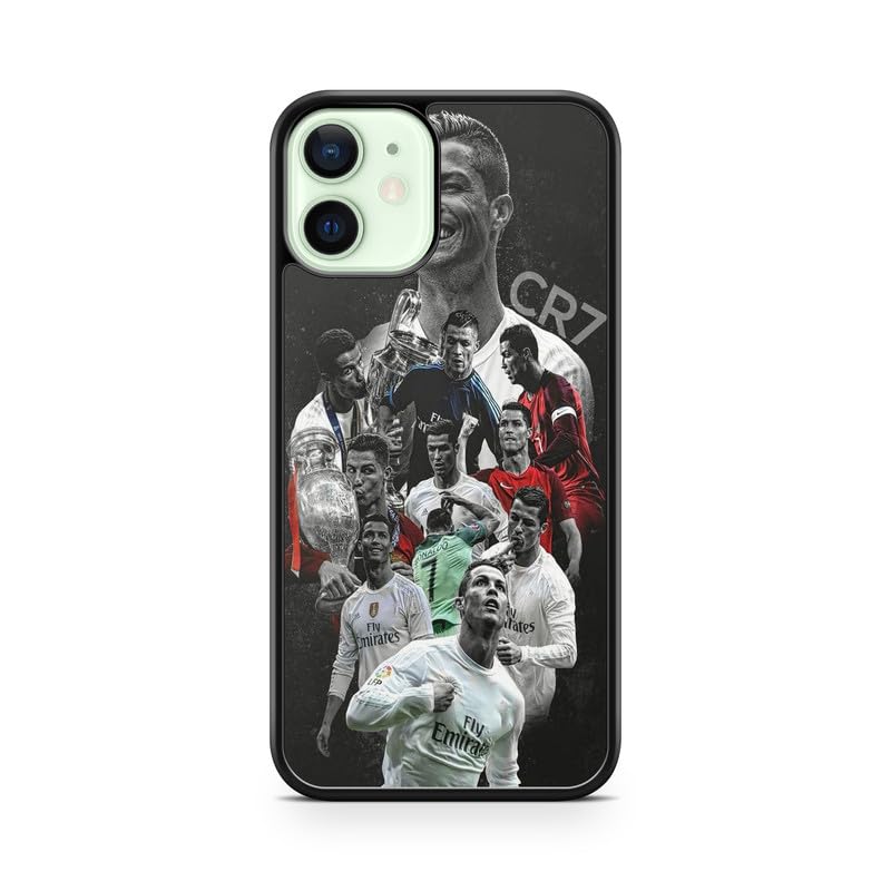 Carcasa compatible con Huawei P Smart 2019 – Cristiano Ronaldo – Esprit Competitive – Sublimación HD – Silicona Negro – Carcas‑en-Lolie