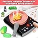 168Pcs Kids Play Kitchen Accessories Toy Set, Pretend Cooking Food Playset with Induction Cooktop, Pot, Pan, Utensils, Cutting Fruit, Prop Money & Shopping Basket, Learning Gifts for Toddler Girl Boy