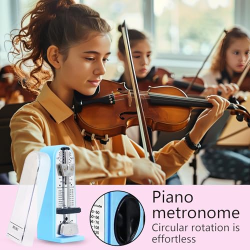 Métronome mécanique de haute précision pour violon et ukulélé