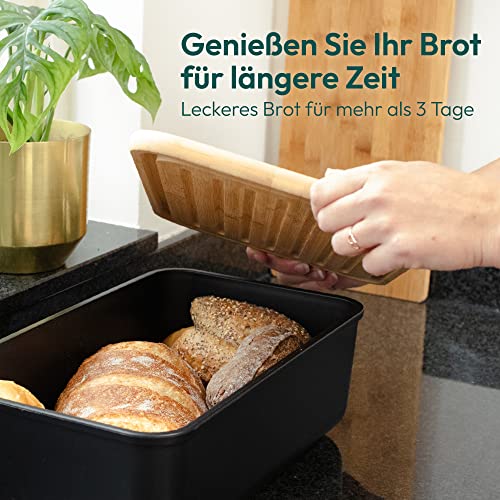 Brotkasten aus Bambus von Gadgy Brotdose für frisches Brot