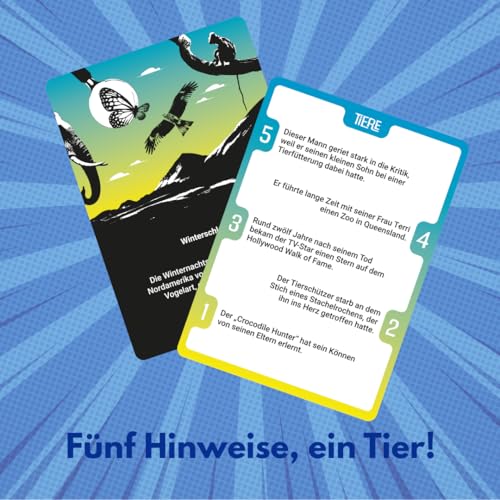 CLUE5#Tiere. El Quiz de 5 pistas animales miniatura 3