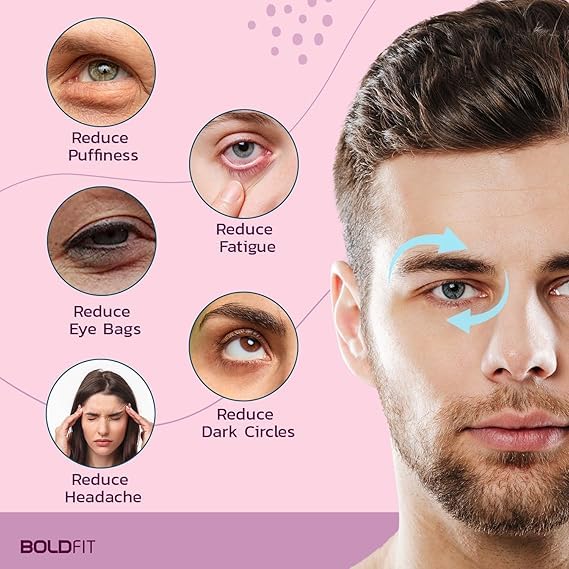 BLUE CRANE Mulberry Silk Cooling Gel Relaxing Eye Sleep Mask For Dark Circles, Dry Eyes, Cooling Eyes, Pain Relief, Redness, Eye Patches, Sleeping Cool Pad Suitable For All Family Members Sleeping Mask (BLCK_GEL) 2