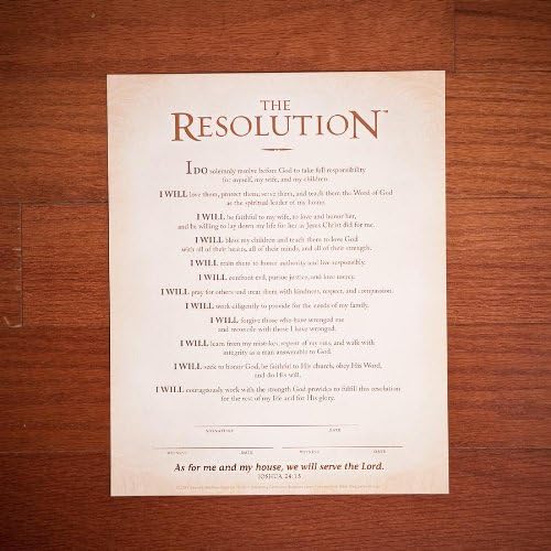 Day Spring Cards The Resolution - Print [Courageous] (8" x 10")