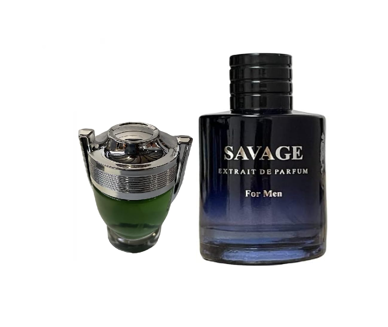 2 Pack Savage for Men 3.4 Oz Men's Eau De Toilette Spray + TRAVEL SIZE COLOGNE