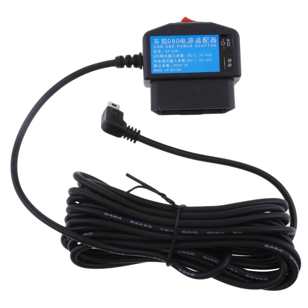 12/24V to 5V/3A Dash Cam/Car Video Recorder Hardwire Kit Dvr OBD Buck Line-picture-21