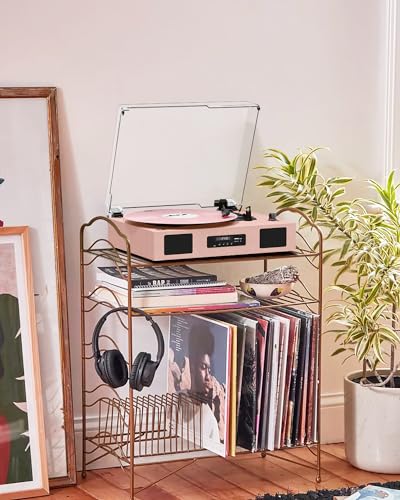 image for DANFI AUDIO DF Vinyl Record Player Vintage Wireless Bluetooth Record P
