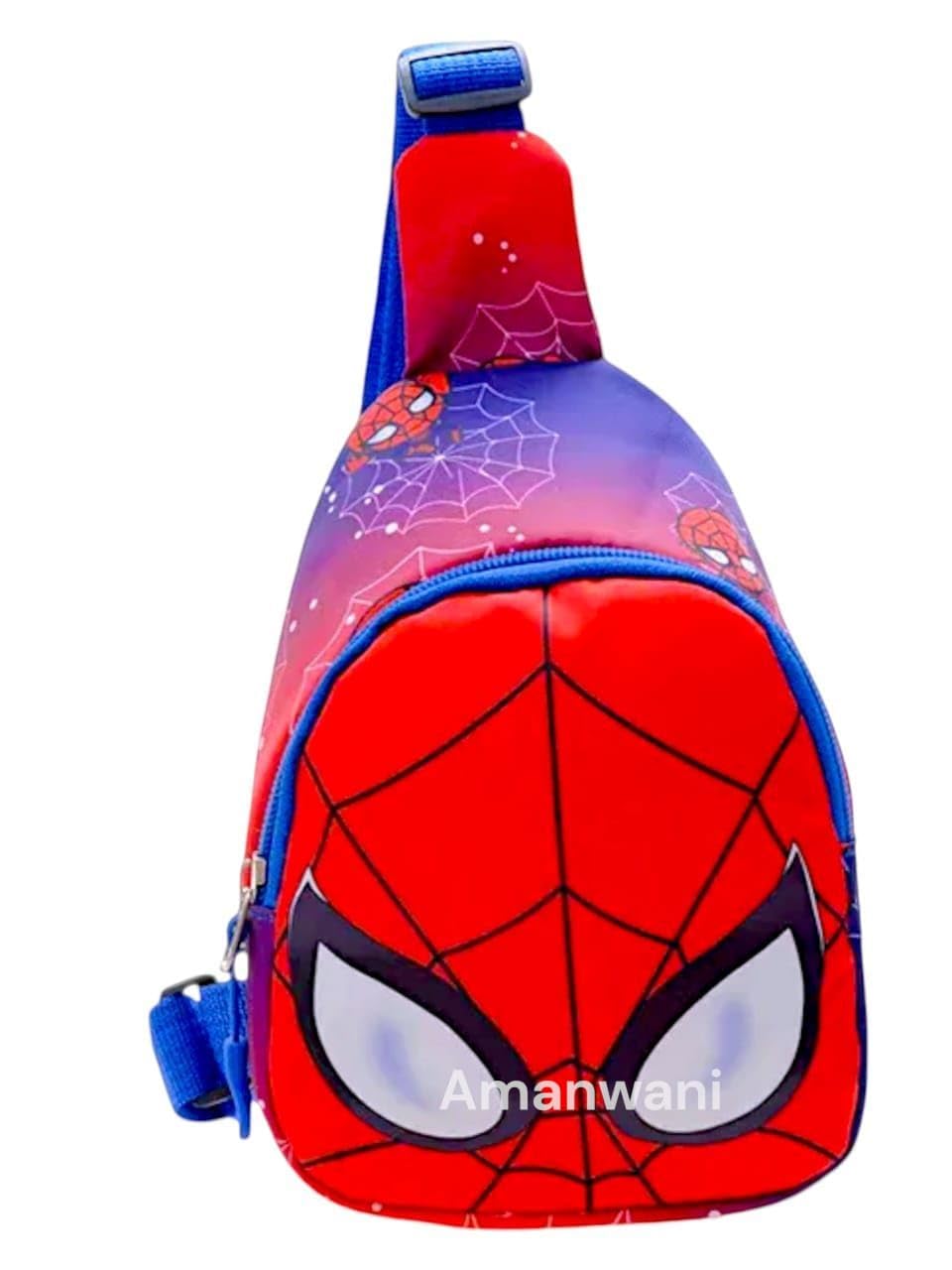 3D Cartoon Print Crossbody Bag For Boys & Girls (Pack Of 1) | Best Birthday Gift For Kids | Cheast Bag With Adjustable Strap For Outdoor, Travel, Picnic, Hiking, Cycling