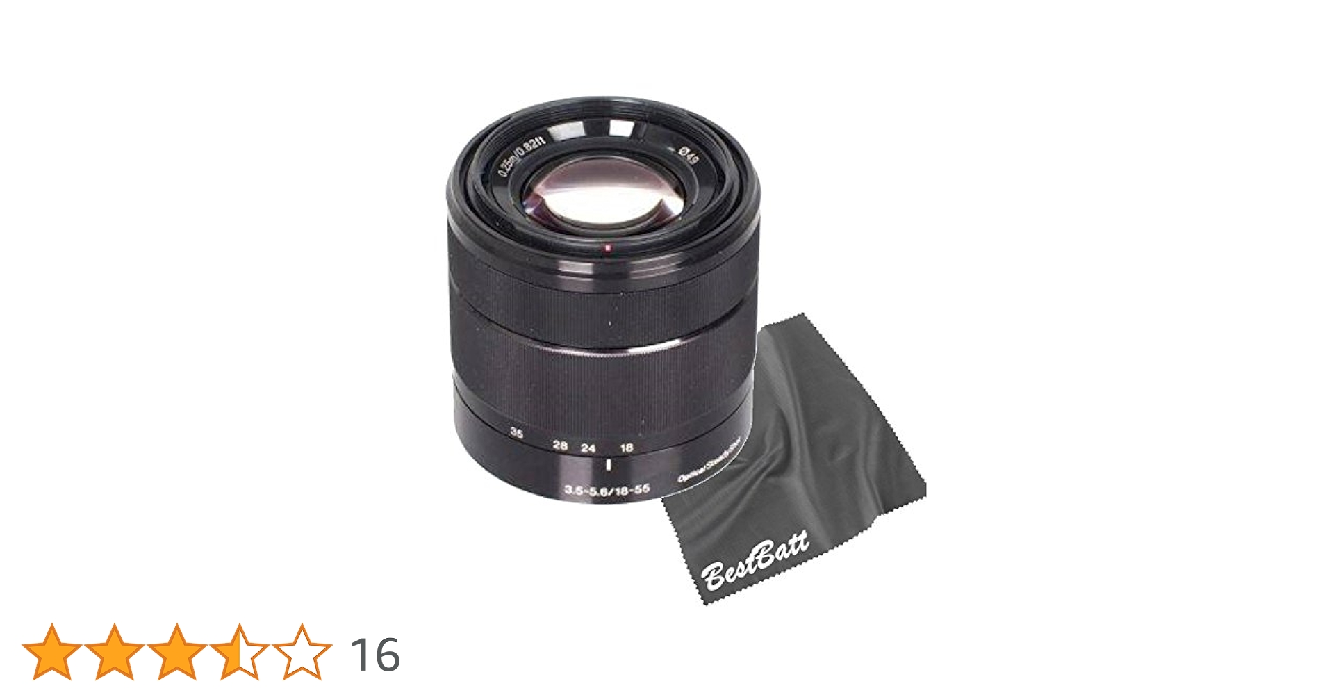 3月20日定価格価格✨SONY E 18-55mm OSS SEL1855 Sony Alpha SEL1855 E-Mount 18-55mm F3.5-5.6 OSS Lens (Silver