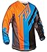Produktbild Fly Racing Jersey Kinetic Division - Black/Blue/Orange L