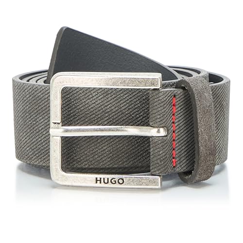 HUGO Men's Gionio Suede Leather Evening Belt2
