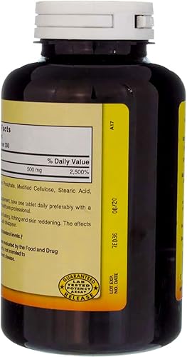 Miniatura 4 de Nature's Blend Niacina Liberación Temporizada 500 mg 500 mg 300 Tabletas