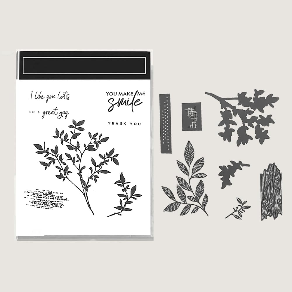 2025-2026 Stamps and Dies for Card Making,Stamps and Dies Sets for Christmas, DIY Various Festivals Album Scrapbooking Birthdays Greeting Card (M5900)