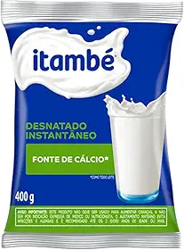 Leite Em Pó Desnatado Instantâneo 400g Itambé