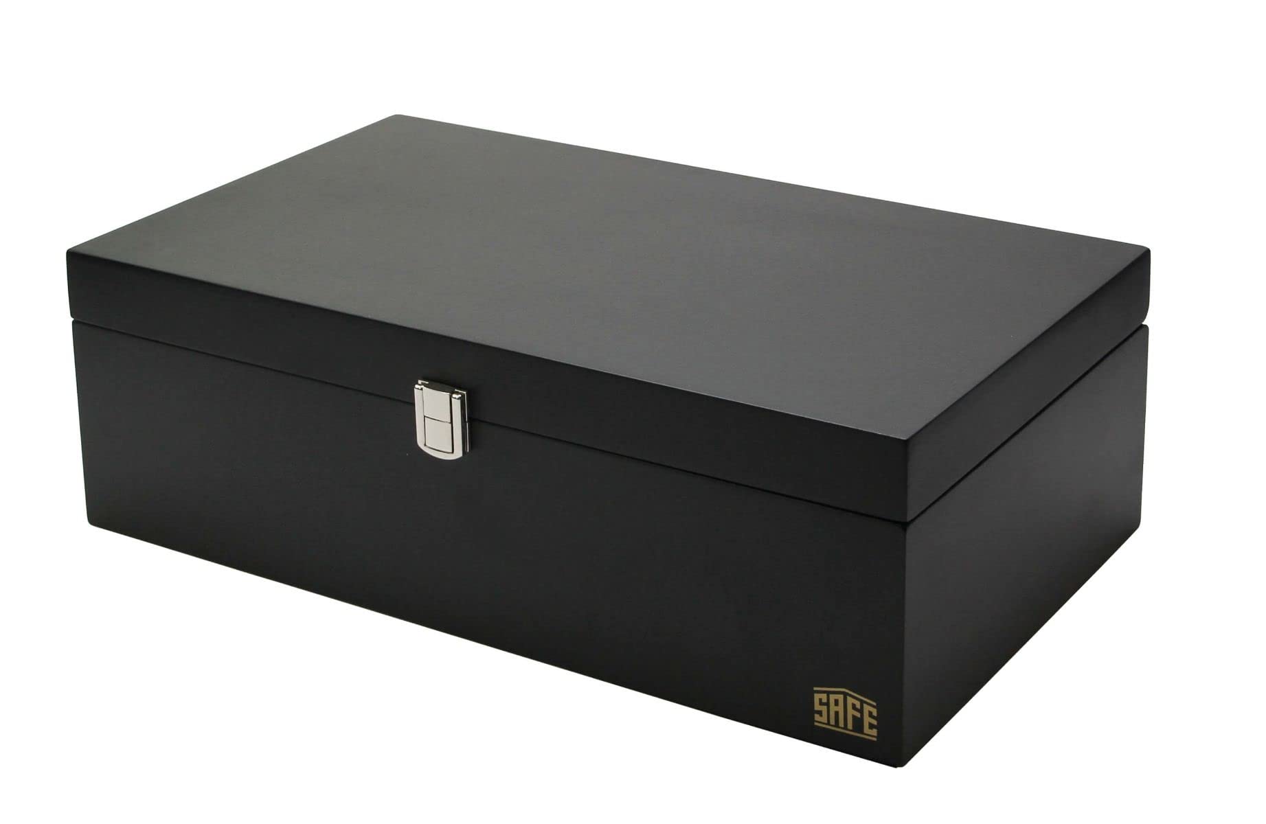SAFE Album in legno per set di monete, contiene 20 portamonete da 27 mm di profondità e 70 x 70 mm di lunghezza e larghezza