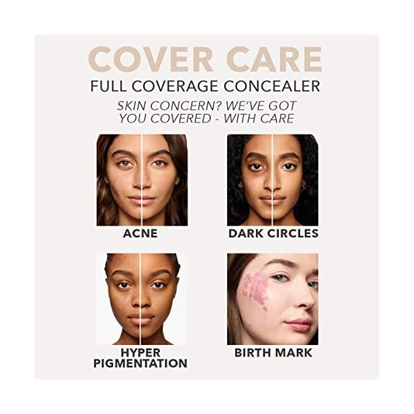 Dermablend Cover Care Concealer, Full Coverage Concealer Makeup and Corrector for Under Eye Dark Circles, Acne & Blemishes