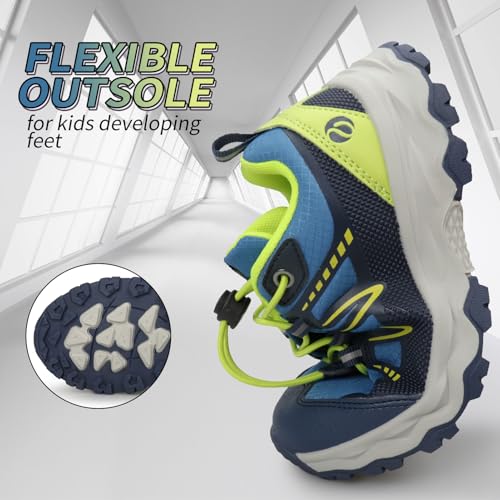 Kids Boys Girls Running Shoes Waterproof Non-Slip Breathable Low-Top Outdoor Hiking Walking Sneakers (Little/Big Kids)4