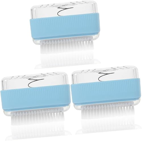 Alipis Caja de 3 piezas de jabón de espuma de caja contenedores para jabon de lavanderia Jabón de viaje Jabón Titular de jabón de viaje