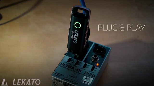 Sistema Wireless Per Chitarra LEKATO WS70 - Trasmettitore E Ricevitore, Bassa Latenza, Ricaricabile - Foto 8