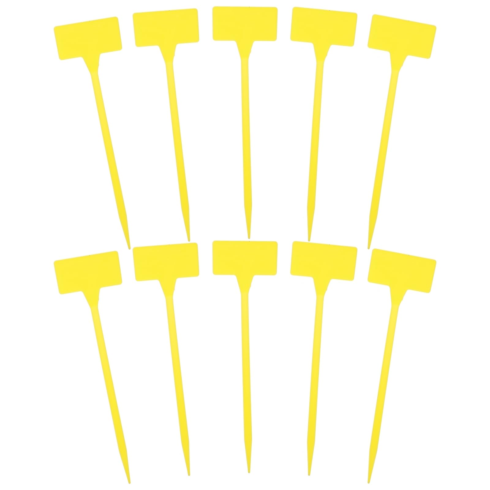 DOITOOL Etiquetas Para Plantas 30Cm 10 Piezas Marcadores De Jardín Reutilizables Plásticos Para Huerto Flores Hierbas Fácil Limpieza