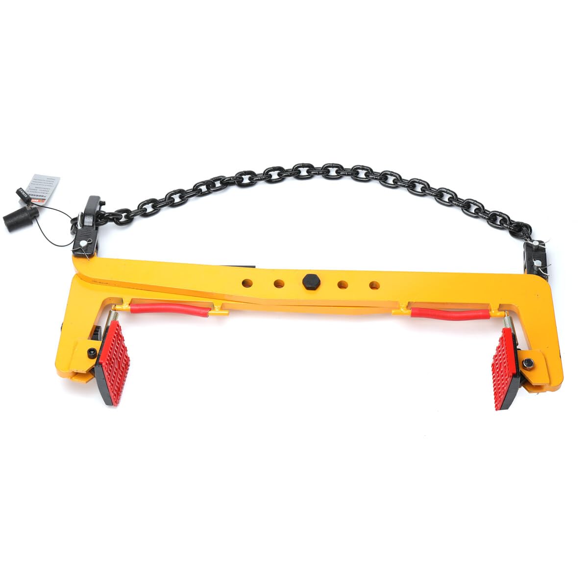 Bordsteinzange Öffnung 33-70cm Steinheber 500kg Versetzzange Tragezange Hebeklemme Steinausheber Stahl Pflasterträger Pflasterträger Bordsteinträger für Steine Anheben und Transportieren