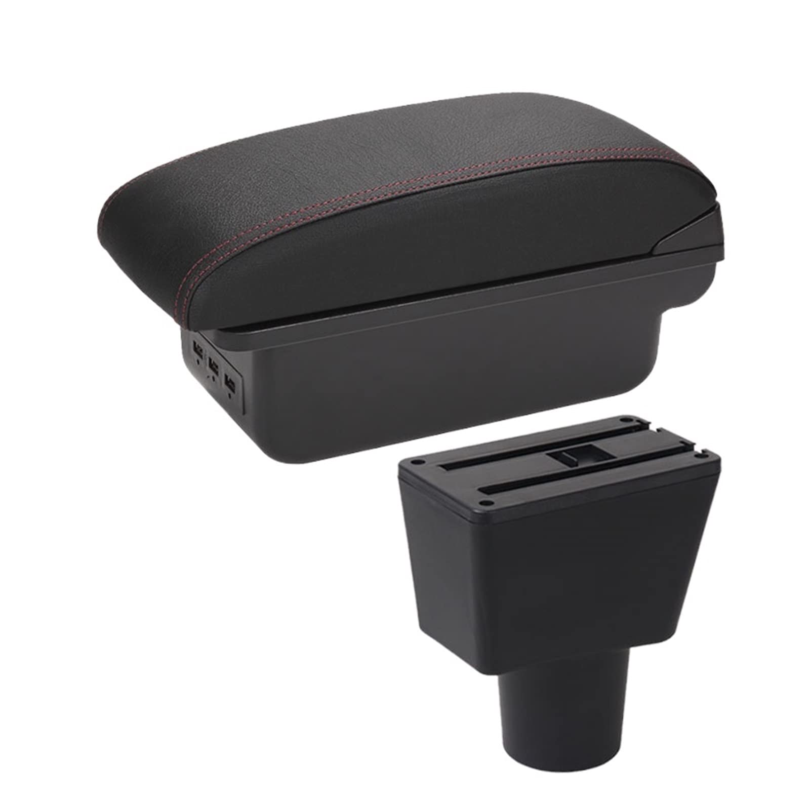 For LADA For XRAY Armrest Box Car Armrest Central Storage Box Retrofit Parts Car Accessories Interior Parts(B1 3USB)