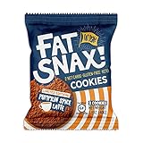 Fat Snax Keto Cookies - Low Carb, Keto, and Sugar-Free (Pumpkin Spice, 12-pack (24 cookies)) -...