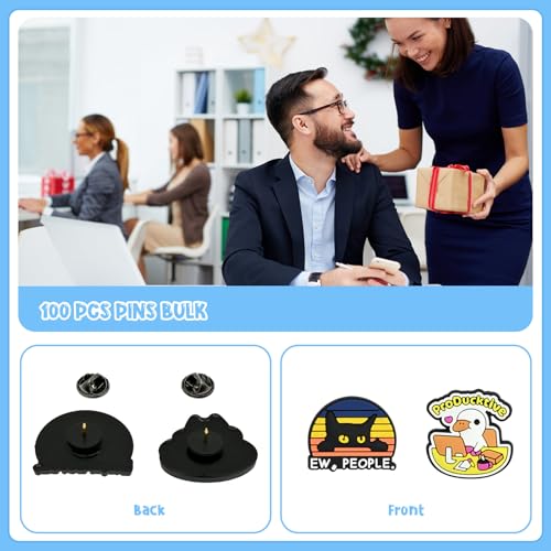 Image of Cute Pins Bulk,Funny Backpack Pin Lapel Badge Pins Set for Jackets,Hats,Backpack