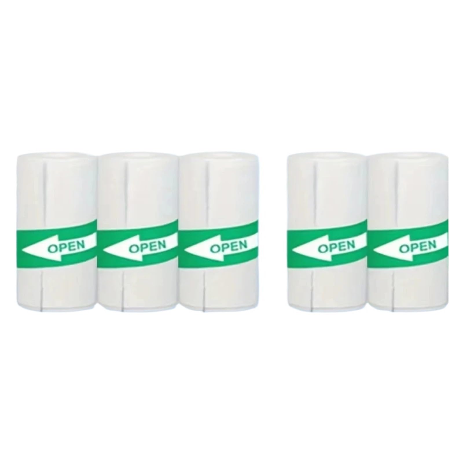Naklejki termiczne Rolka papieru Samoprzylepne etykiety do drukarek 5,7 x 2, cm, wiele rolek(5 Rolls)