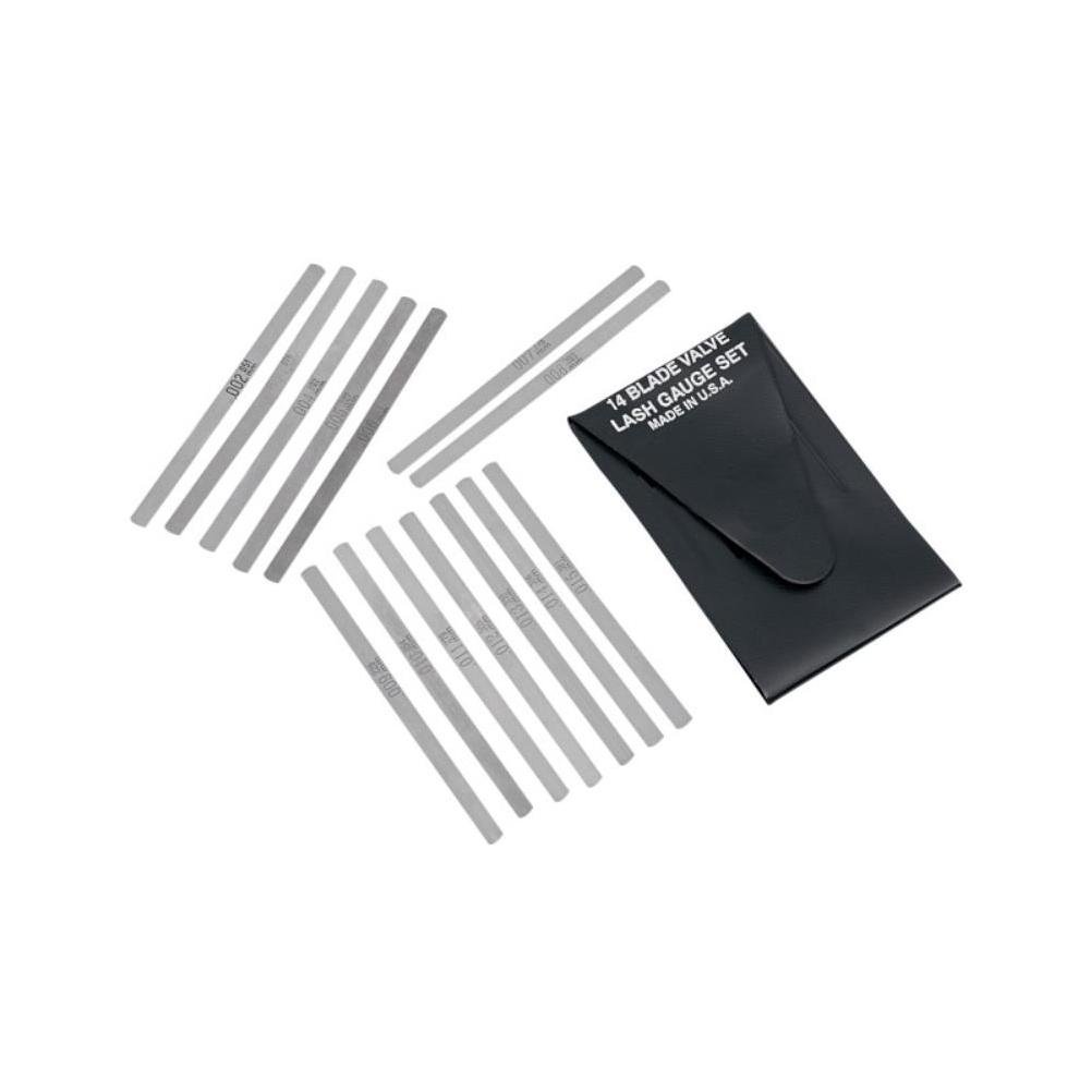 A & E HAND TOOLS - 14 Pc Feeler Gauge Set For Motorcycles (1610)